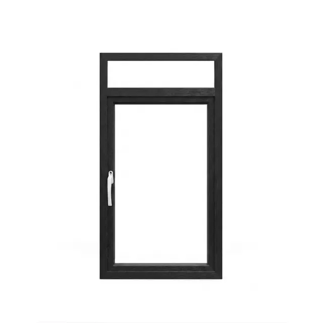 Black Laminated UPVC 60 Series Combination Single Casement Door by Simmply Perfect, Hyderabad