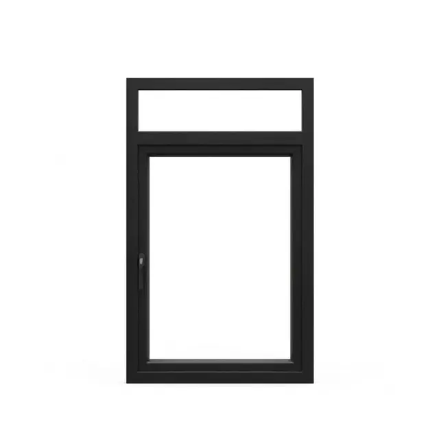 Black Laminated UPVC 60 Series Combination Single Casement Window by Simmply Perfect, Hyderabad