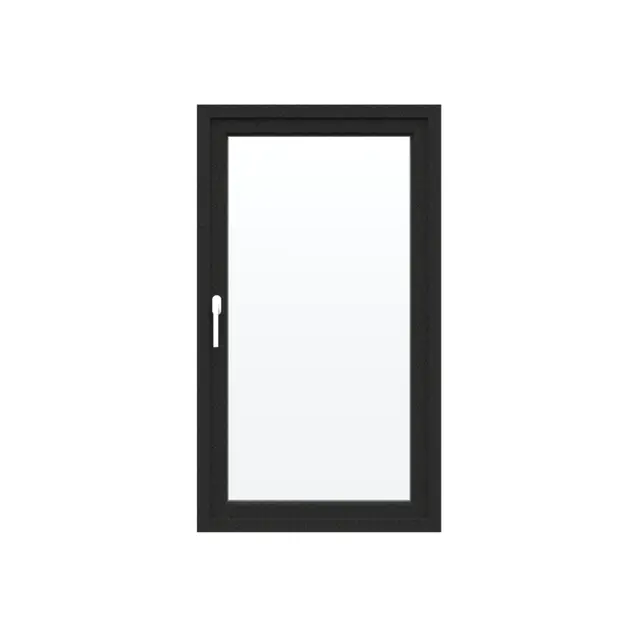 Black Laminated UPVC 60 Series Single Casement Door | Simmply Perfect Black Laminated UPVC 60 Series Single Casement Door by Simmply Perfect, Hyderabad