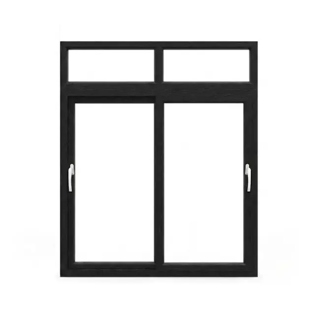 Black Laminated UPVC 62 Series 2-Track Combination Sliding Door with Top Fixed Black Laminated UPVC 62 Series 2-Track Combination Sliding Door with Top Fixed by Simmply Perfect, Hyderabad