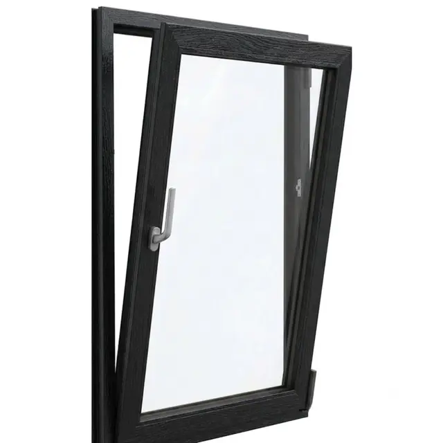 Black Laminated UPVC Single Casement Window | Simmply Perfect Black Laminated UPVC Single Casement Window by Simmply Perfect, Hyderabad