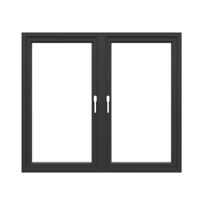 Black UPVC 60 Series Double Casement Door by Simmply Perfect, Hyderabad