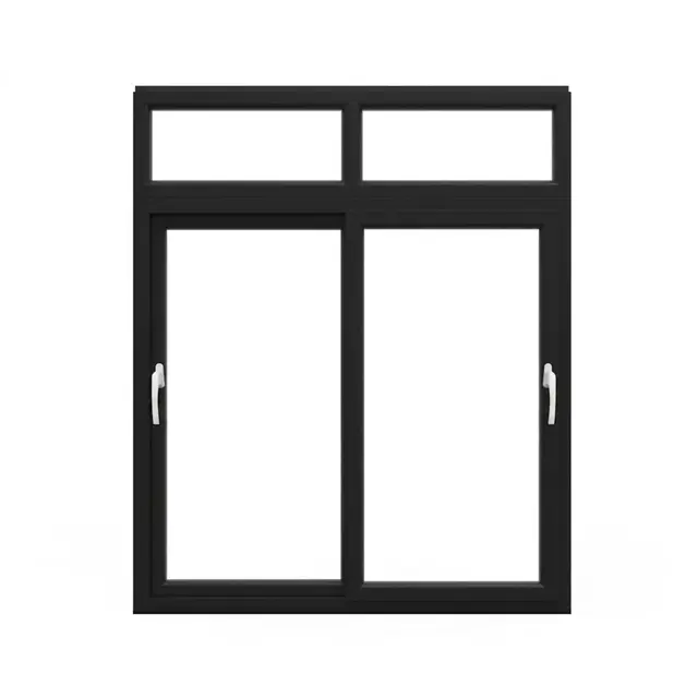 Black UPVC 62 Series 2-Track Combination Sliding Door with Top Fixed Black UPVC 62 Series 2-Track Combination Sliding Door with Top Fixed by Simmply Perfect, Hyderabad