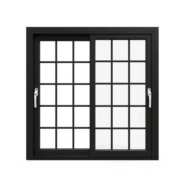 Black UPVC 62 Series 2-Track French Sliding Door by Simmply Perfect, Hyderabad
