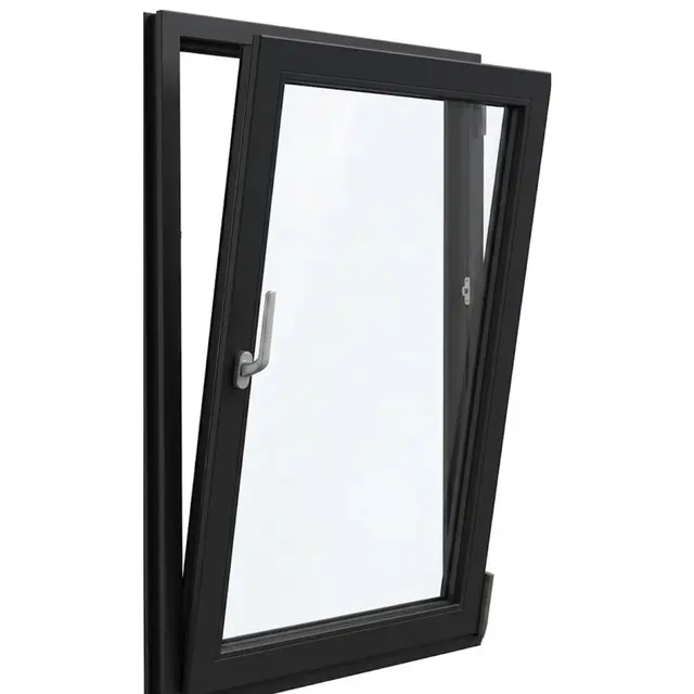 Black UPVC Single Casement Window | Simmply Perfect Black UPVC Single Casement Window by Simmply Perfect, Hyderabad
