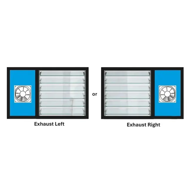 Black UPVC Ventilator Design 1 | Simmply Perfect Black UPVC Ventilator Design 1 by Simmply Perfect, Hyderabad