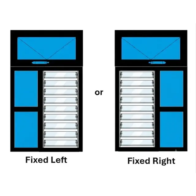 Black UPVC Ventilator Design 8 | Simmply Perfect Black UPVC Ventilator Design 8 by Simmply Perfect, Hyderabad