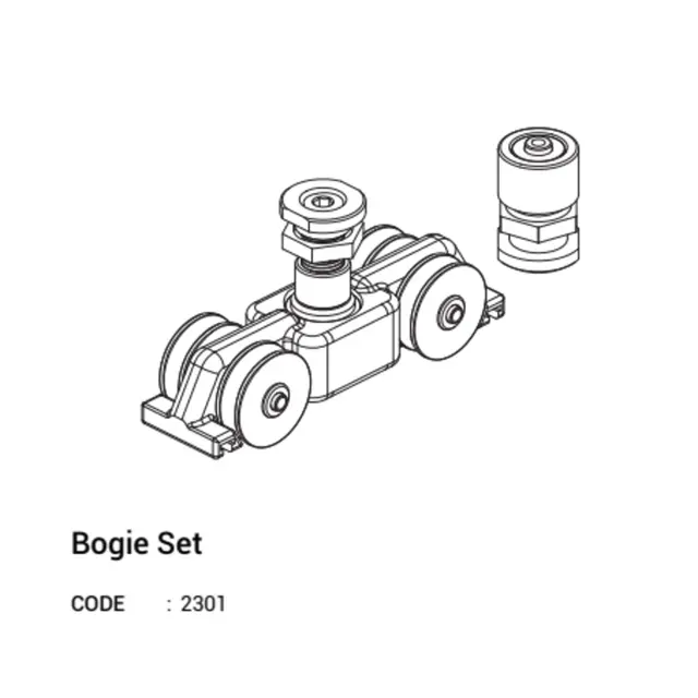 Bogie Set for UPVC Windows & Doors | Simmply Perfect Bogie Set for UPVC Windows & Doors by Simmply Perfect, Hyderabad