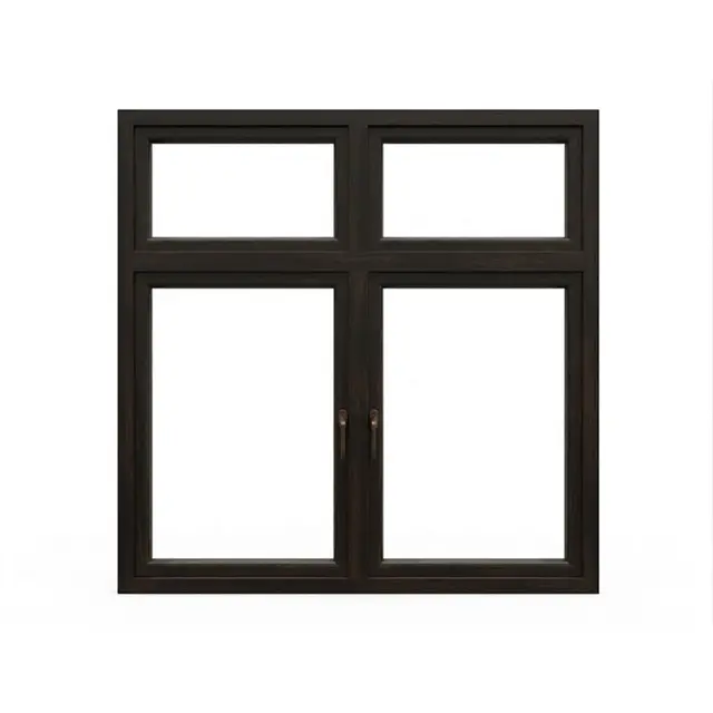 Brown UPVC 60 Series Combination Double Casement Window by Simmply Perfect, Hyderabad