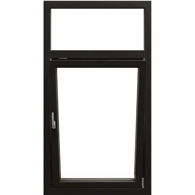 Brown UPVC Combination Window Tilt and Turn with Top Fixed Brown UPVC Combination Window Tilt and Turn with Top Fixed by Simmply Perfect, Hyderabad