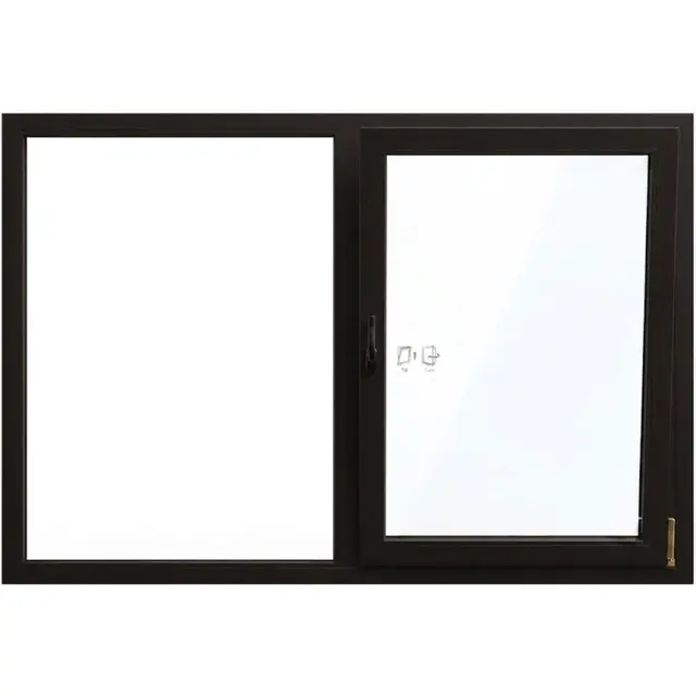 Brown UPVC Single Casement Window with Side Fix by Simmply Perfect, Hyderabad