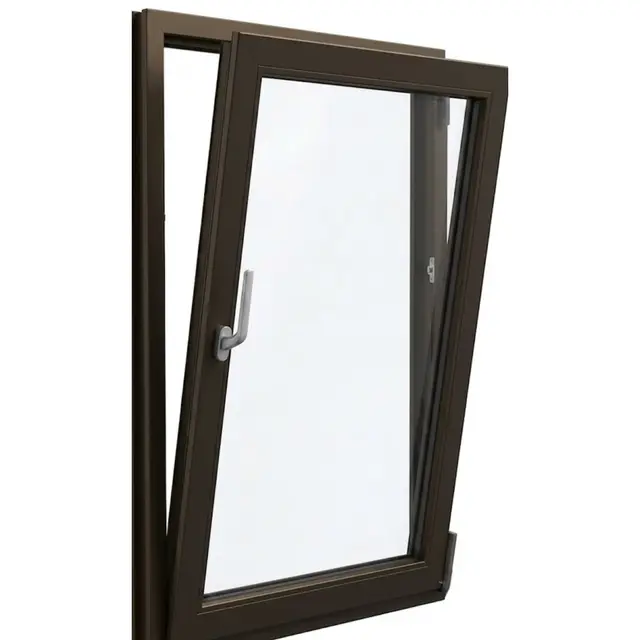 Brown UPVC Single Casement Window | Simmply Perfect Brown UPVC Single Casement Window by Simmply Perfect, Hyderabad