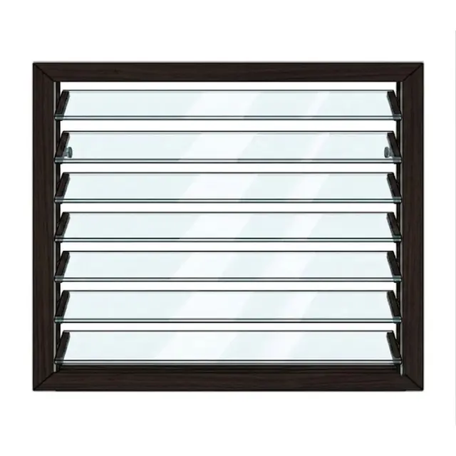Brown UPVC Ventilator Design 12 | Simmply Perfect Brown UPVC Ventilator Design 12 by Simmply Perfect, Hyderabad