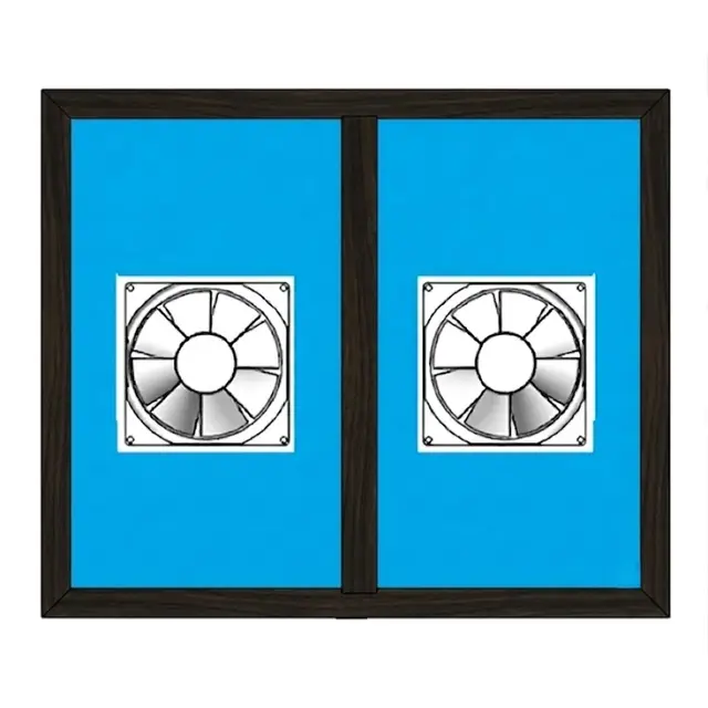 Brown UPVC Ventilator Design 14 | Simmply Perfect Brown UPVC Ventilator Design 14 by Simmply Perfect, Hyderabad