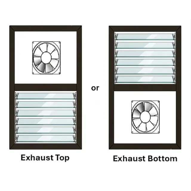 Brown UPVC Ventilator Design 5 | Simmply Perfect Brown UPVC Ventilator Design 5 by Simmply Perfect, Hyderabad