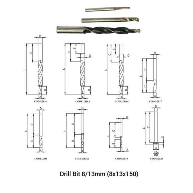 Drill Bit 8/13mm for UPVC Windows & Doors | Simmply Perfect Drill Bit 8/13mm for UPVC Windows & Doors by Simmply Perfect, Hyderabad