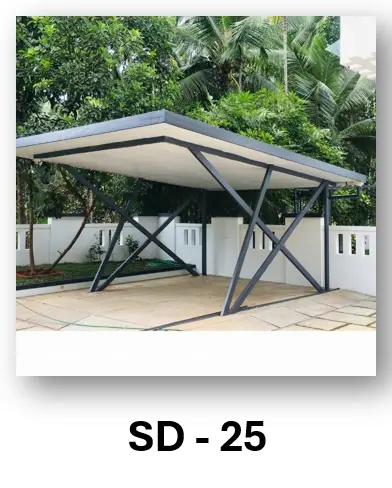 Flat Shed Design 25 by Simmply Perfect, Hyderabad