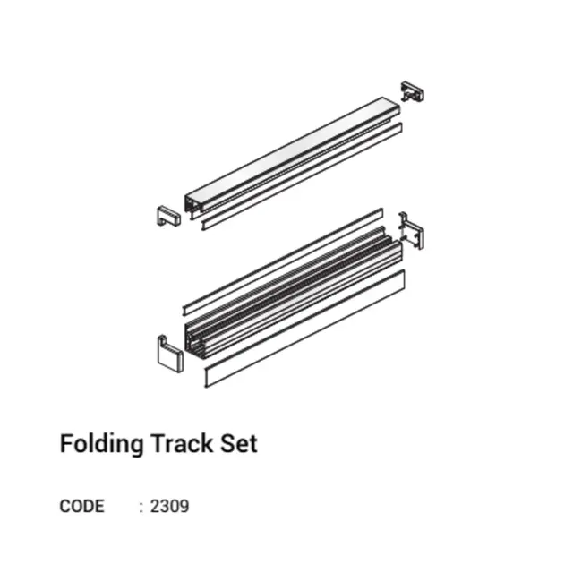 Folding Track Set for UPVC Windows & Doors | Simmply Perfect Folding Track Set for UPVC Windows & Doors by Simmply Perfect, Hyderabad