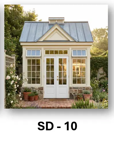 Gable Shed Design 10 | Simmply Perfect Gable Shed Design 10 by Simmply Perfect, Hyderabad