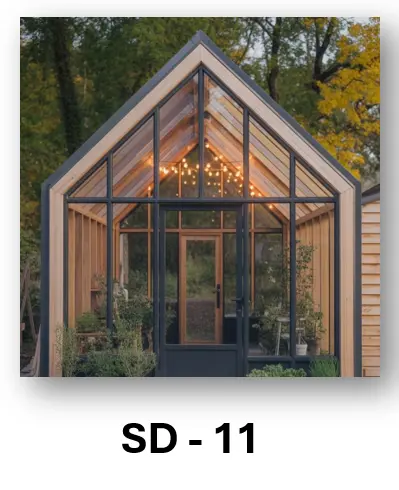 Gable Shed Design 11 | Simmply Perfect Gable Shed Design 11 by Simmply Perfect, Hyderabad