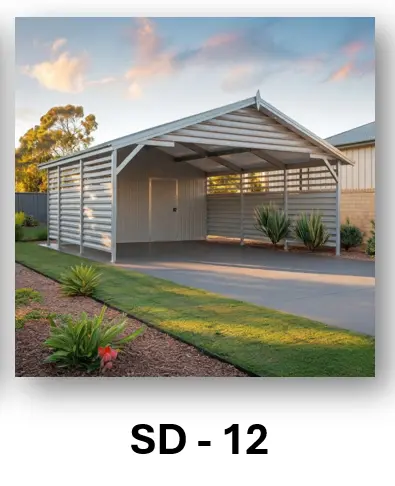 Gable Shed Design 12 | Simmply Perfect Gable Shed Design 12 by Simmply Perfect, Hyderabad