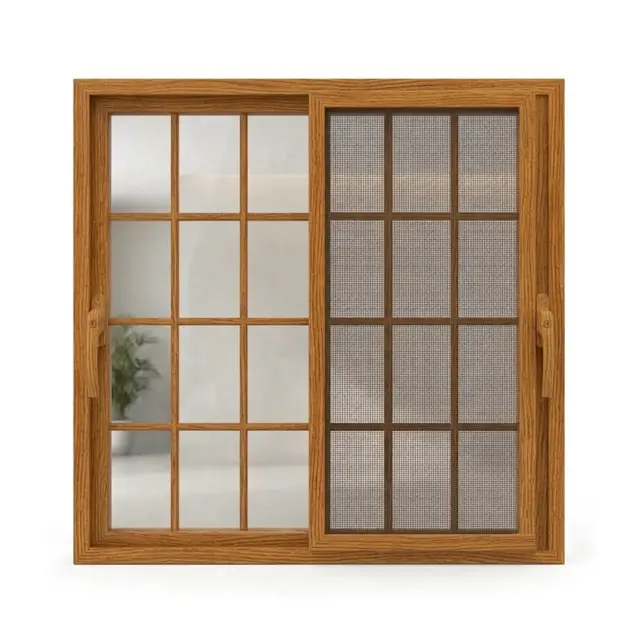 Golden Oak UPVC 112 Series 3-Track French 2p Sliding Door Golden Oak UPVC 112 Series 3-Track French 2p Sliding Door by Simmply Perfect, Hyderabad
