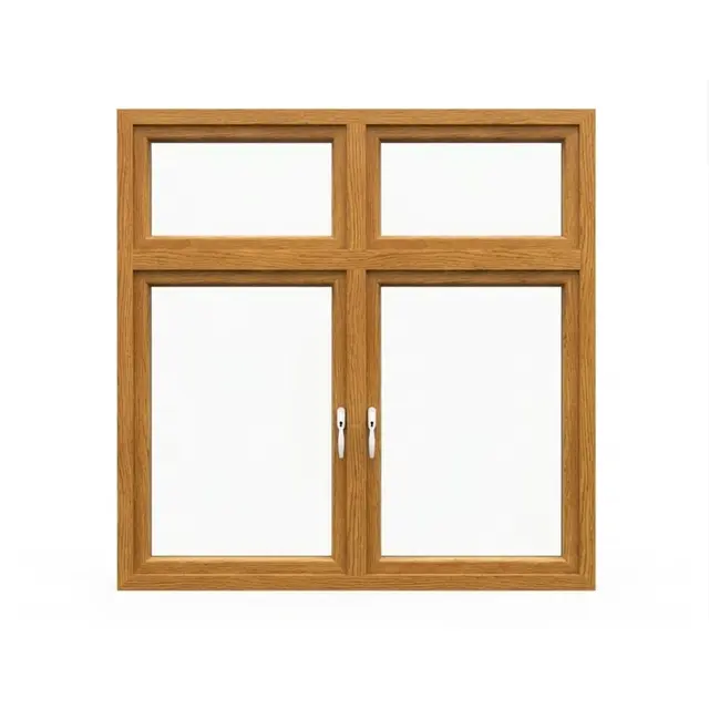 Golden Oak UPVC 60 Series Combination Double Casement Window Golden Oak UPVC 60 Series Combination Double Casement Window by Simmply Perfect, Hyderabad