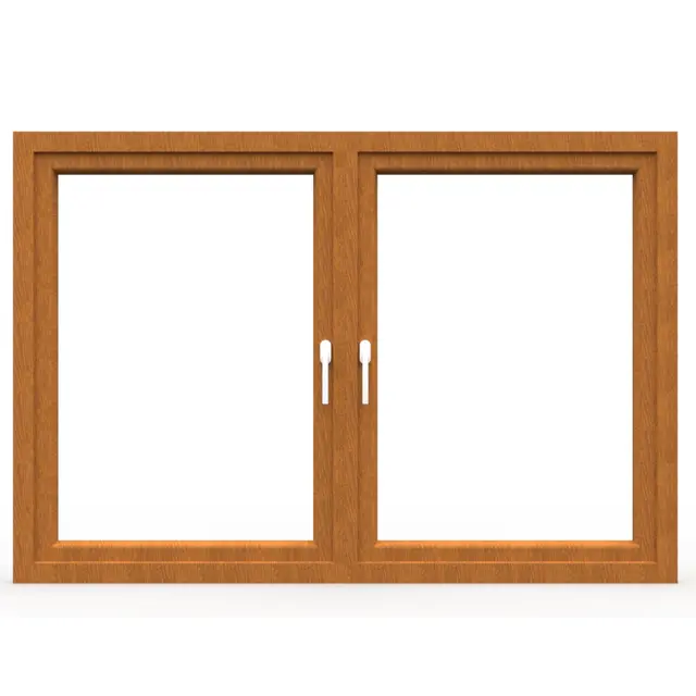 Golden Oak UPVC 60 Series Double Casement Window | Simmply Perfect Golden Oak UPVC 60 Series Double Casement Window by Simmply Perfect, Hyderabad