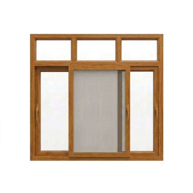 Golden Oak UPVC 90 Series 2.5-Track Combination Sliding Door with Top Fix by Simmply Perfect, Hyderabad