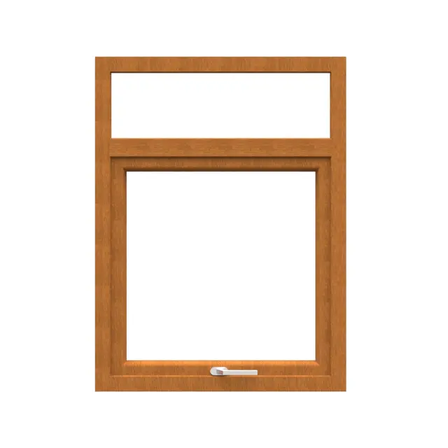 Golden Oak UPVC Combination Window Top Hung with Top Fix Golden Oak UPVC Combination Window Top Hung with Top Fix by Simmply Perfect, Hyderabad