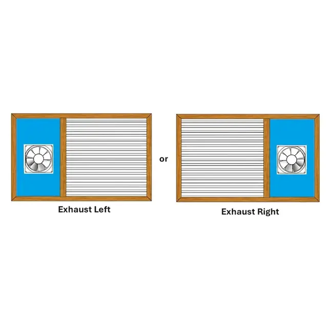 Golden Oak UPVC Ventilator Design 1 | Simmply Perfect Golden Oak UPVC Ventilator Design 1 by Simmply Perfect, Hyderabad