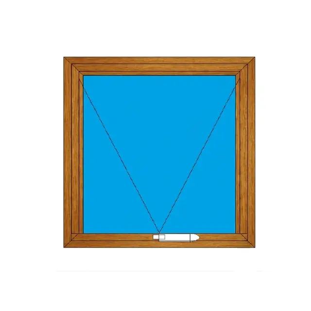 Golden Oak UPVC Ventilator Design 11 by Simmply Perfect, Hyderabad