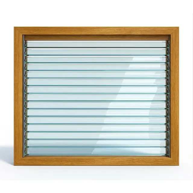 Golden Oak UPVC Ventilator Design 12 | Simmply Perfect Golden Oak UPVC Ventilator Design 12 by Simmply Perfect, Hyderabad