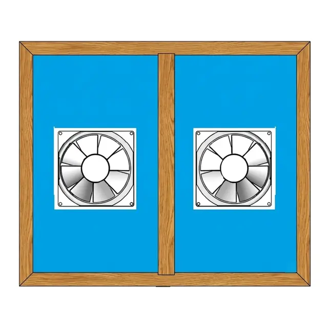 Golden Oak UPVC Ventilator Design 14 | Simmply Perfect Golden Oak UPVC Ventilator Design 14 by Simmply Perfect, Hyderabad
