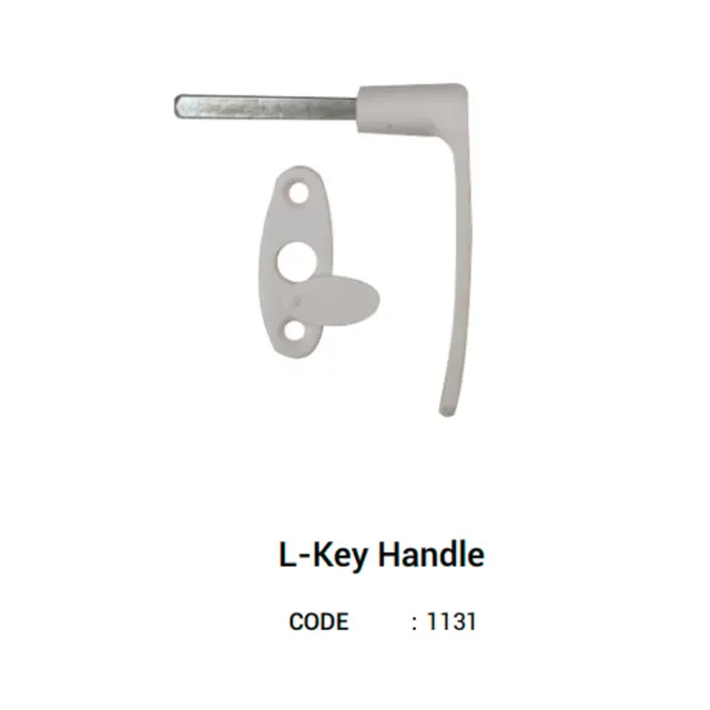 L-Key Handle for UPVC Windows & Doors | Simmply Perfect L-Key Handle for UPVC Windows & Doors by Simmply Perfect, Hyderabad