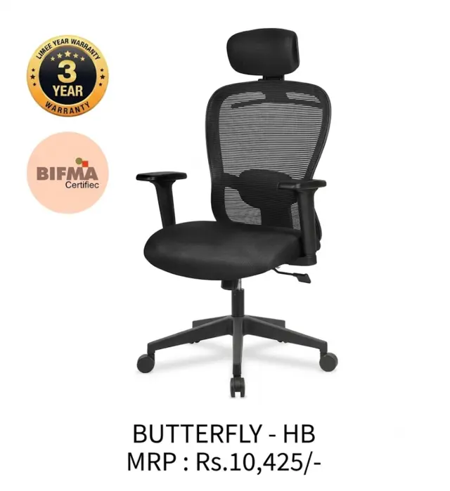 office Chair Butterfly(HB) | Simmply Perfect office Chair Butterfly(HB) by Simmply Perfect, Hyderabad