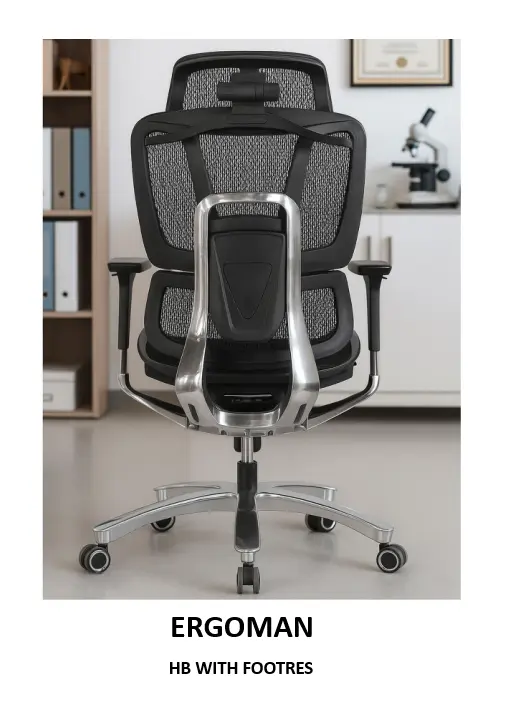 Office Chair Ergoman | Simmply Perfect Office Chair Ergoman by Simmply Perfect, Hyderabad