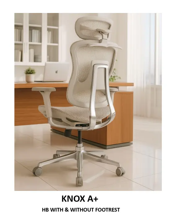 Office Chair Knox A+ | Simmply Perfect Office Chair Knox A+ by Simmply Perfect, Hyderabad