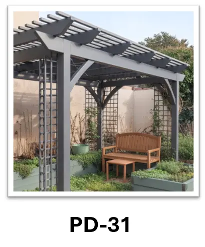 Pergola Design 31 | Simmply Perfect Pergola Design 31 by Simmply Perfect, Hyderabad