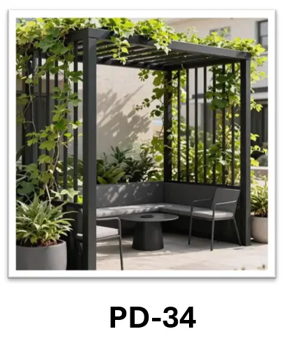 Pergola Design 34 | Simmply Perfect Pergola Design 34 by Simmply Perfect, Hyderabad