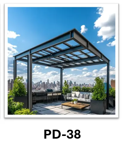 Pergola Design 38 | Simmply Perfect Pergola Design 38 by Simmply Perfect, Hyderabad