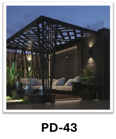Pergola Design 43 | Simmply Perfect Pergola Design 43 by Simmply Perfect, Hyderabad