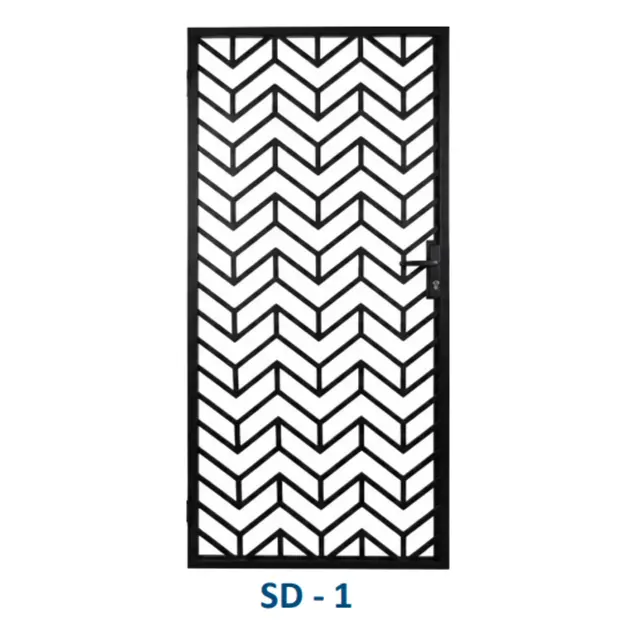 Safety Door Grill Design 01 by Simmply Perfect, Hyderabad