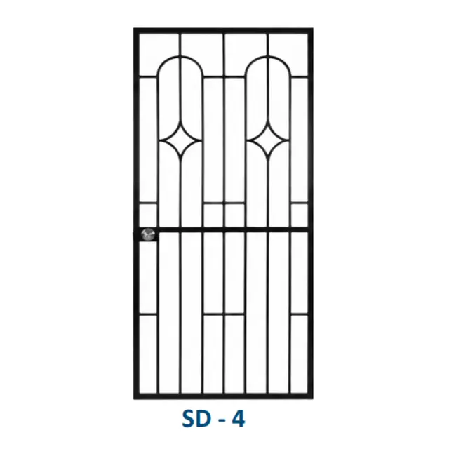 Safety Door Grill Design 04 by Simmply Perfect, Hyderabad