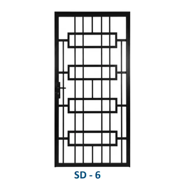 Safety Door Grill Design 06 by Simmply Perfect, Hyderabad