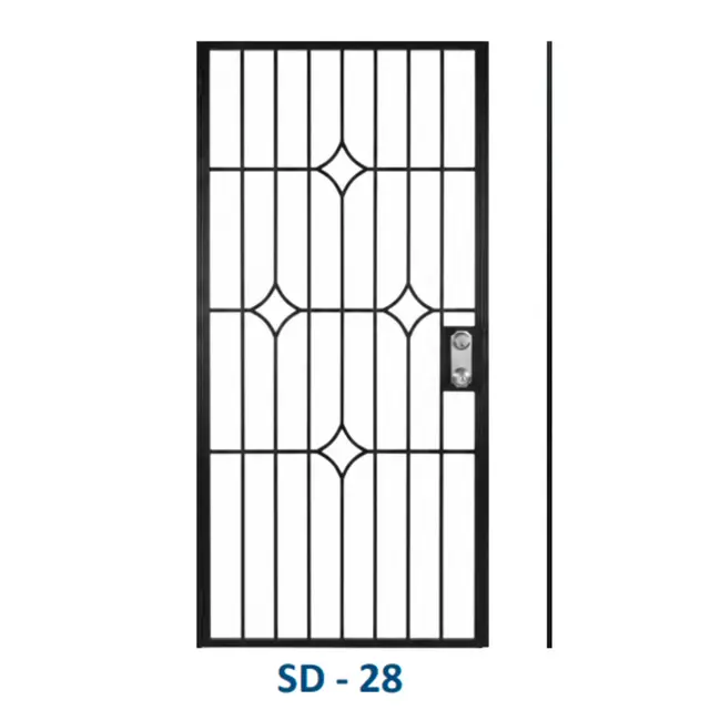 Safety Door Grill Design 28 | Simmply Perfect Safety Door Grill Design 28 by Simmply Perfect, Hyderabad