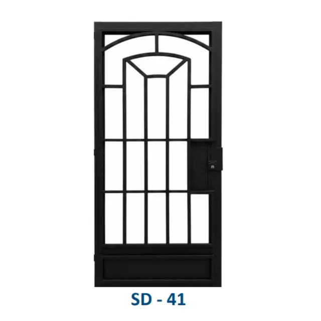 Safety Door Grill Design 41 by Simmply Perfect, Hyderabad