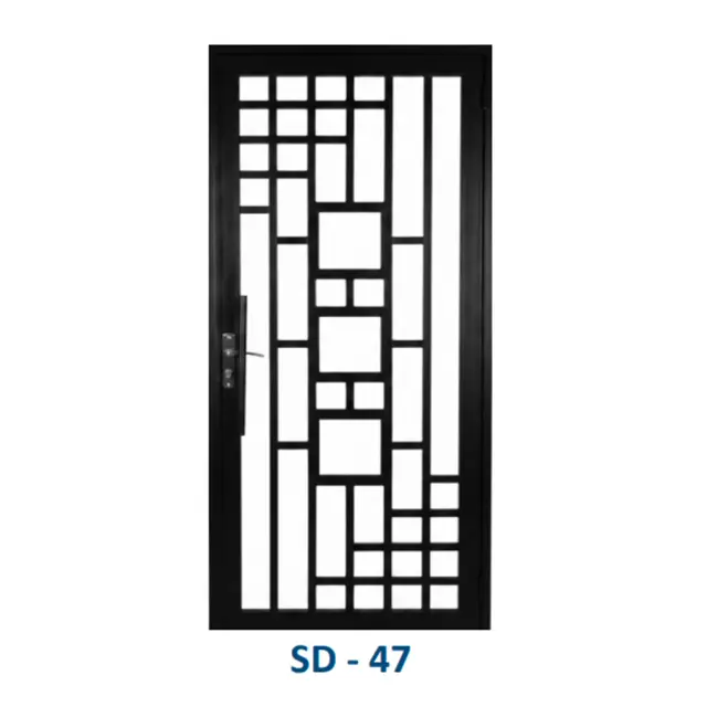 Safety Door Grill Design 47 by Simmply Perfect, Hyderabad