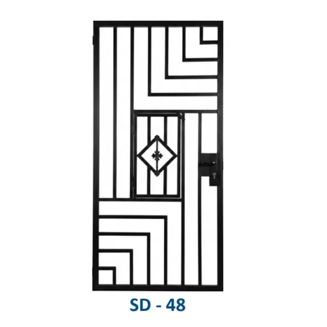 Safety Door Grill Design 48 by Simmply Perfect, Hyderabad