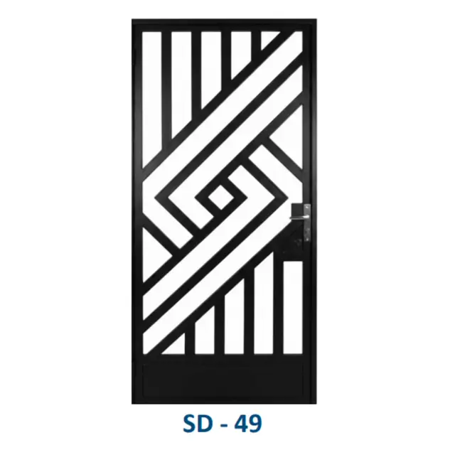 Safety Door Grill Design 49 by Simmply Perfect, Hyderabad